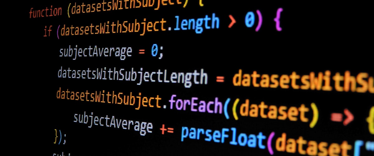 JavaScript code on screen