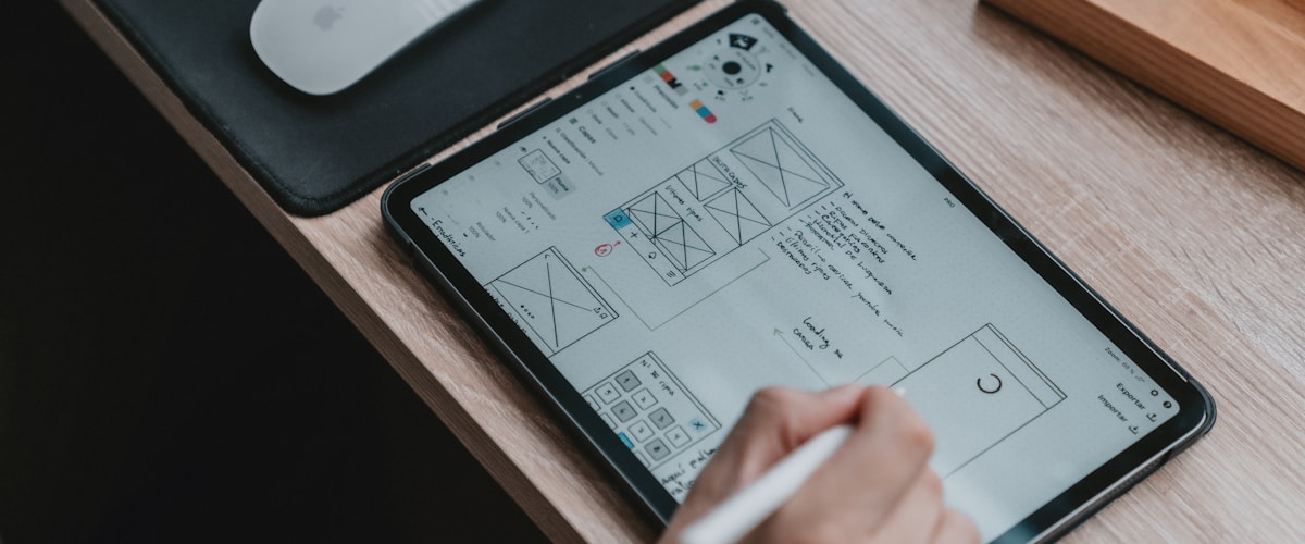 User research sticky notes
